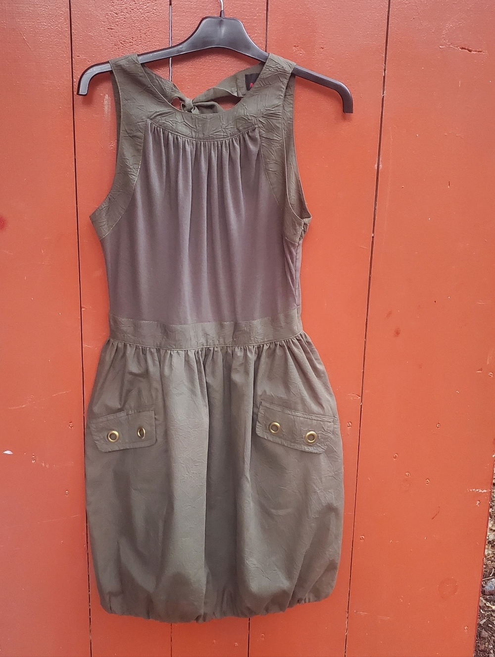 Miss Sixty Olive Bubble Dress